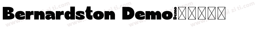 Bernardston Demo字体转换